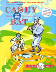 Casey at the Bat Concert Band sheet music cover